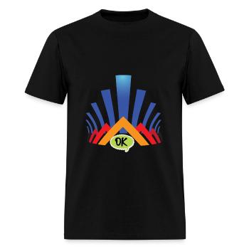 ok - Men's T-Shirt - black - Front - Jose (178cm)