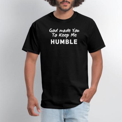 Christian humility (white) - Men's T-Shirt