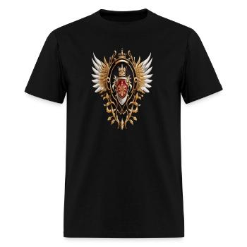 Royal - Men's T-Shirt - black - Front - Jose (178cm)