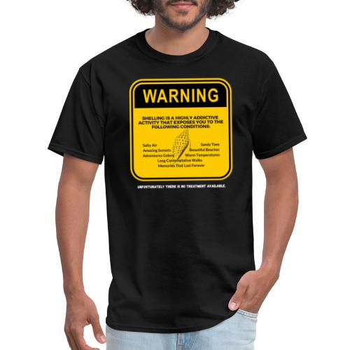 Shelling Addiction (White text) - Men's T-Shirt