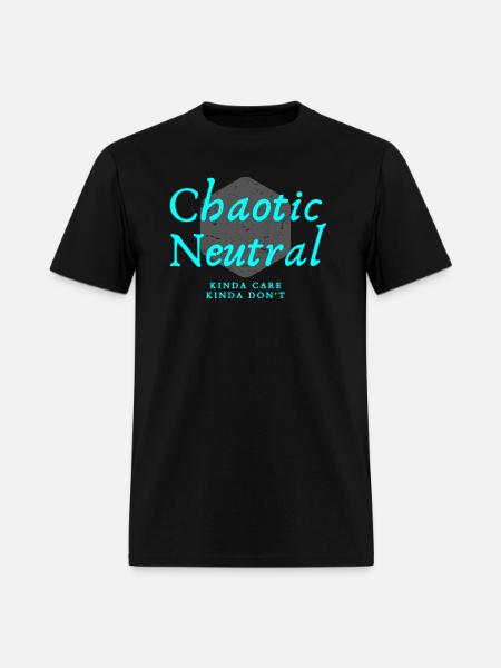 Chaotic Neutral - Men's T-Shirt - black