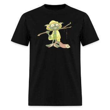 Fisherman Goblin - Men's T-Shirt - black - Front - Jose (178cm)