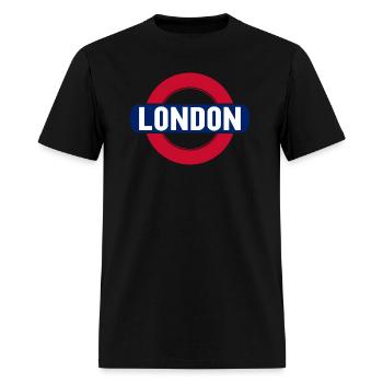 London - Men's T-Shirt - black - Front - Jose (178cm)
