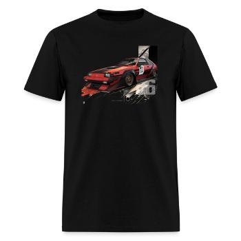 Dérive 86 R4A - T-shirt Homme - noir - Devant - Jose (178cm)