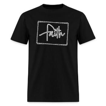 Faith - Men's T-Shirt - black - Front - Jose (178cm)