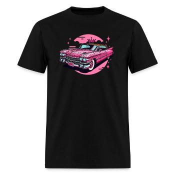 Pink cadillac - Men's T-Shirt - black - Front - Jose (178cm)