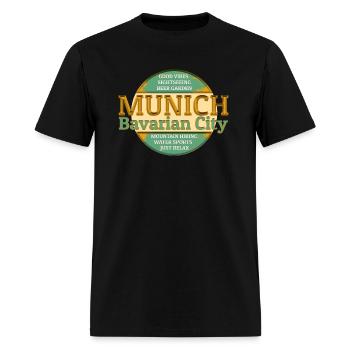 munich - Men's T-Shirt - black - Front - Jose (178cm)