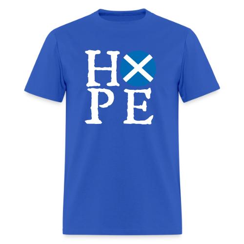Light HOPE St A Cross - Men's T-Shirt