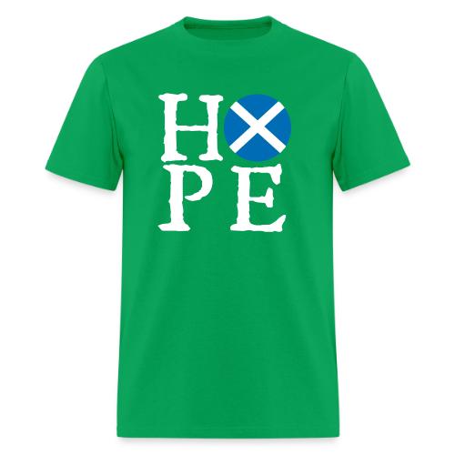 Light HOPE St A Cross - Men's T-Shirt