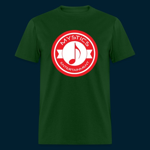 mystics_ent_red_logo - Men's T-Shirt