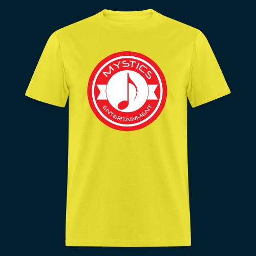 mystics_ent_red_logo - Men's T-Shirt
