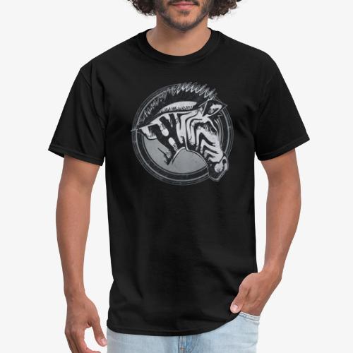 Wild Zebra Grunge Animal - Men's T-Shirt