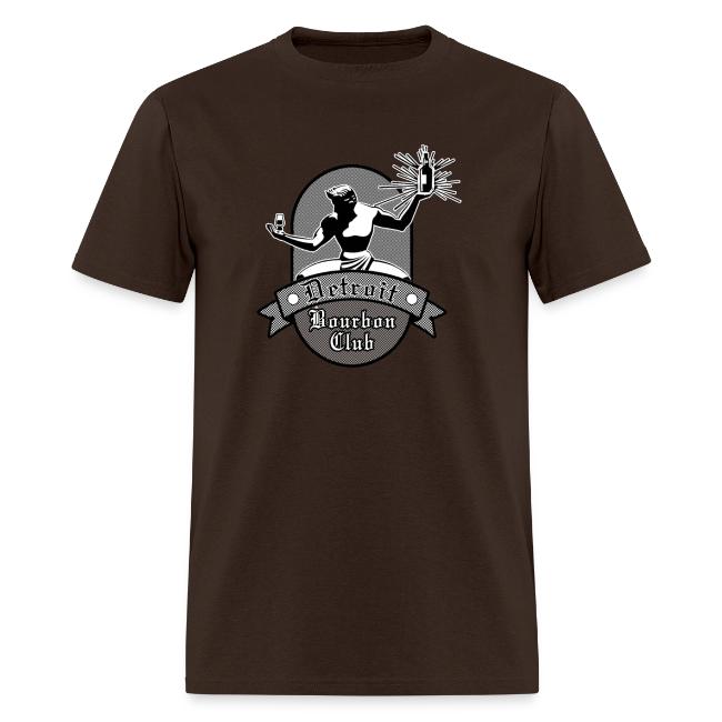 Detroit Bourbon Logo in Black & White