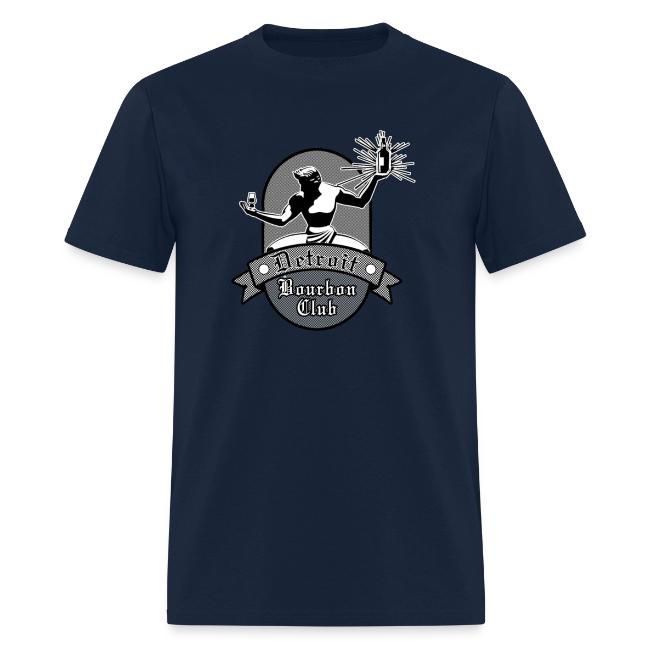 Detroit Bourbon Logo in Black & White