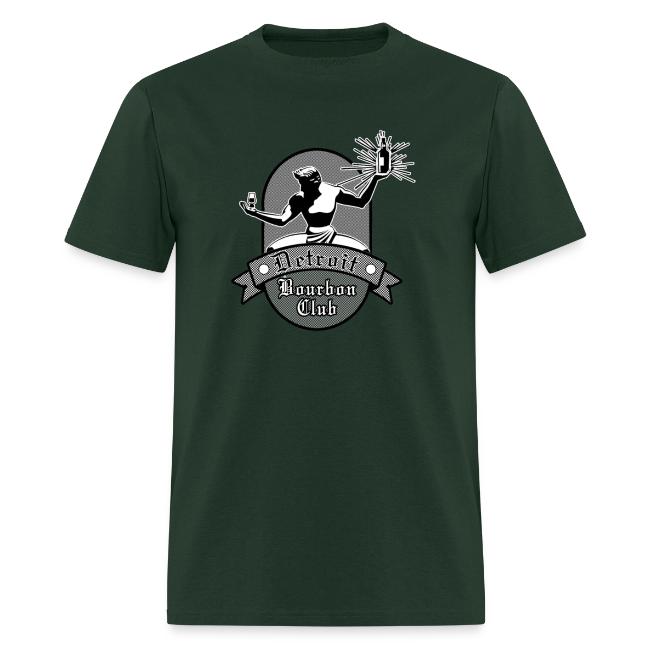 Detroit Bourbon Logo in Black & White