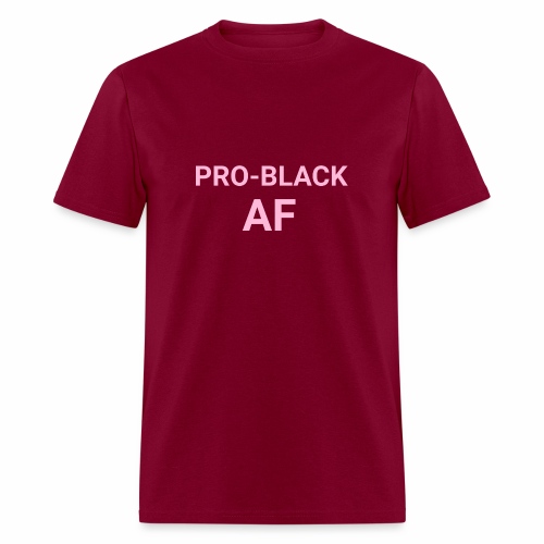 pro black af pink - Men's T-Shirt