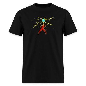 super heroes - Men's T-Shirt - black - Front - Jose (178cm)