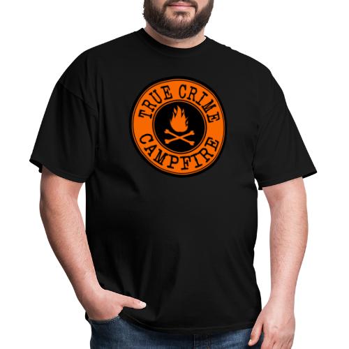 True Crime Campfire - Men's T-Shirt