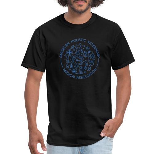 AHVMA SwagLogo rev01a Blue - Men's T-Shirt