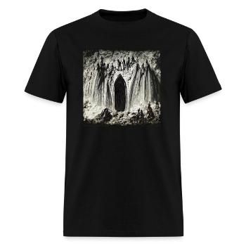 The cast of shadows - Men's T-Shirt - black - Front - Jose (178cm)
