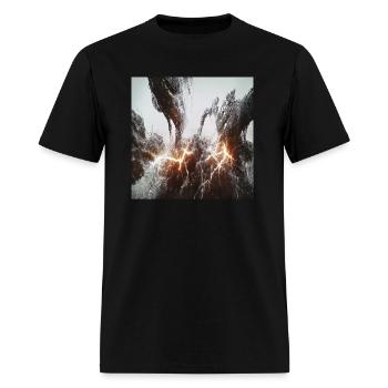 Thunders rage - Men's T-Shirt - black - Front - Jose (178cm)