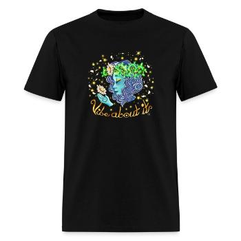 Goddess logo - Men's T-Shirt - black - Front - Jose (178cm)