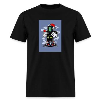 Brick Gamers - Men's T-Shirt - black - Front - Jose (178cm)