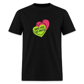 miss - Men's T-Shirt - black - Front - Jose (178cm)