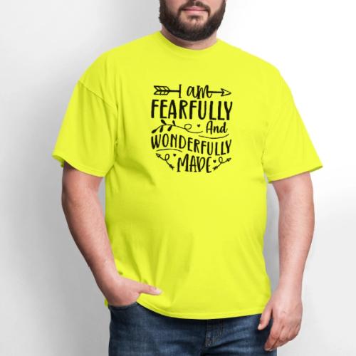 I Am Fearfully and Wonderfully Made Psalm - Men's T-Shirt