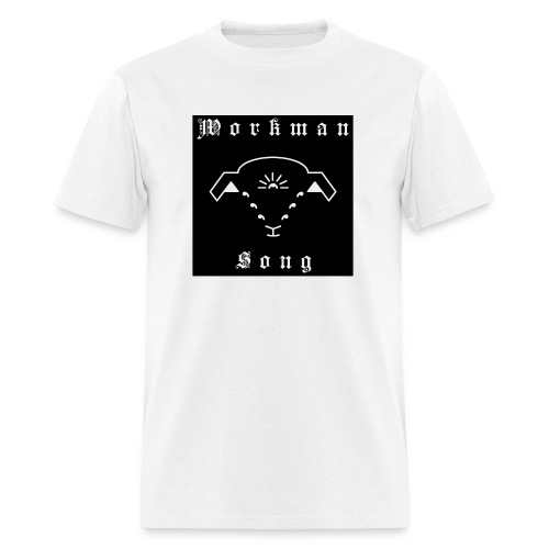 Workman Song Lamb Logo with Text - Men's T-Shirt