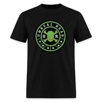 unreal road - Men's T-Shirt - black - Front - Jose (178cm)