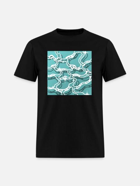 Water - Men's T-Shirt - black