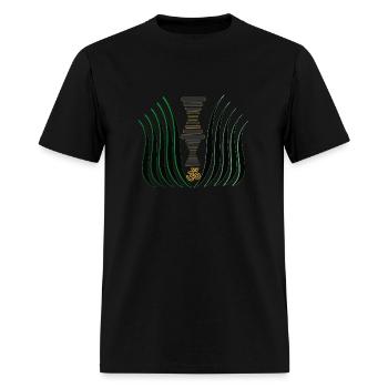 om - Men's T-Shirt - black - Front - Jose (178cm)