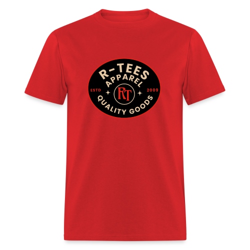 R-TEES APPAREL Quality Goods Badge - Men's T-Shirt