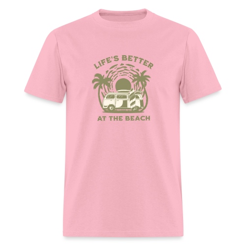 Life is better at the beach - Men's T-Shirt