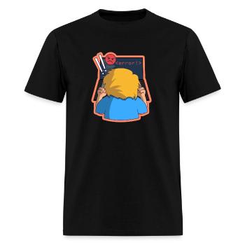 code error - Men's T-Shirt - black - Front - Jose (178cm)