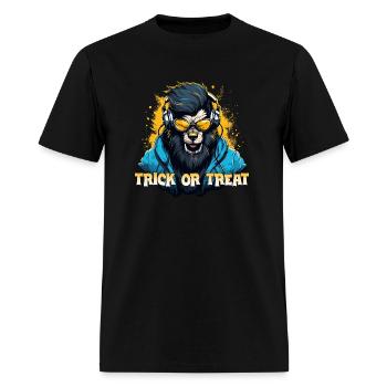 Halloween werewolf - Men's T-Shirt - black - Front - Jose (178cm)