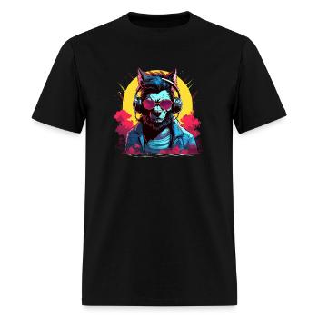 Cool Werewolf - Men's T-Shirt - black - Front - Jose (178cm)