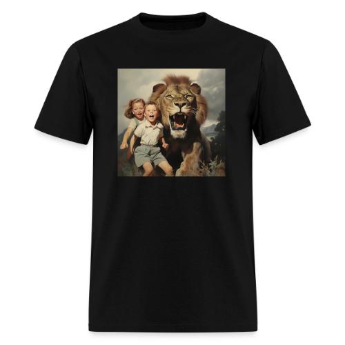 The Righteous Are Bold As A Lion - Men's T-Shirt