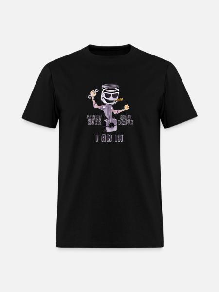 Piston design - Men's T-Shirt - black