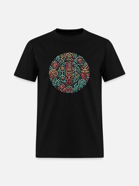 Runic Guardians - Men's T-Shirt - black
