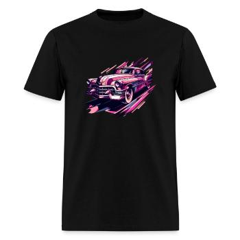 Pink cadillac - Men's T-Shirt - black - Front - Jose (178cm)