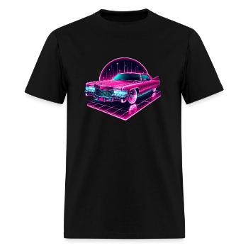 Pink cadillac - Men's T-Shirt - black - Front - Jose (178cm)