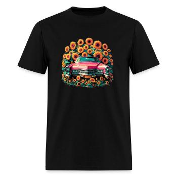 Pink cadillac - Men's T-Shirt - black - Front - Jose (178cm)