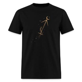 Sagittarius Zodiac Sign - Men's T-Shirt - black - Front - Jose (178cm)