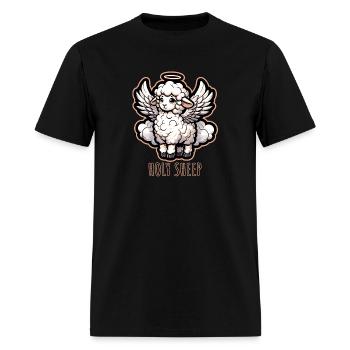 Holy Sheep - Men's T-Shirt - black - Front - Jose (178cm)