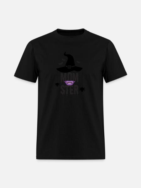 Momster Halloween Print - Men's T-Shirt - black