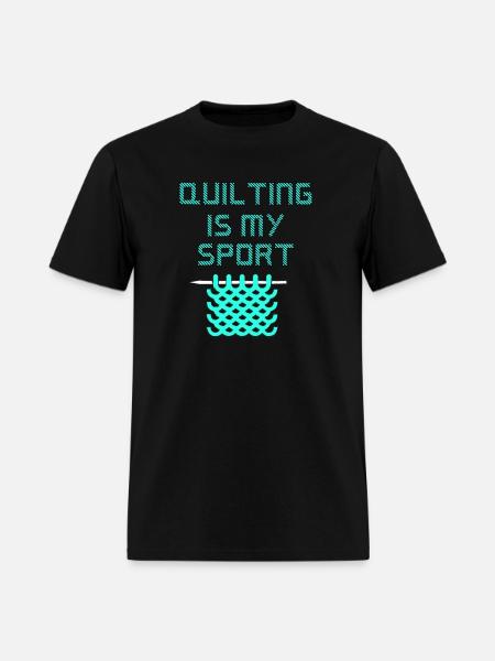 Quilting Lover - Men's T-Shirt - black