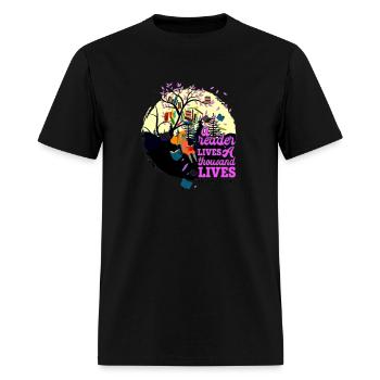 thousand lives - Men's T-Shirt - black - Front - Jose (178cm)