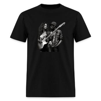 My Secret - Men's T-Shirt - black - Front - Jose (178cm)